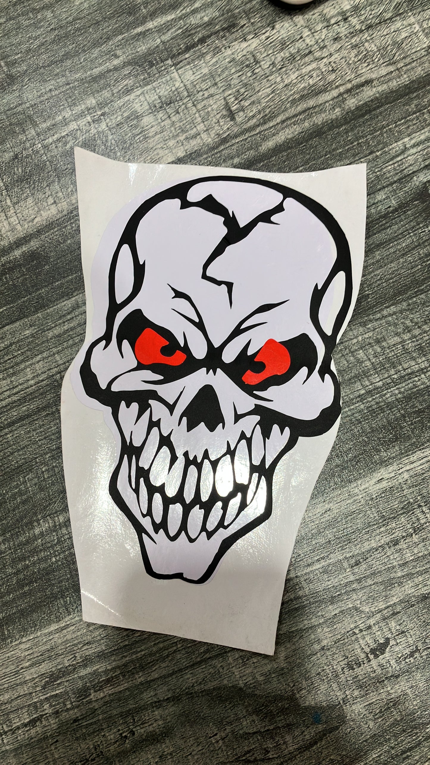 Skull big stiker