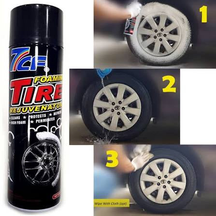 7cf tire foam cleanr