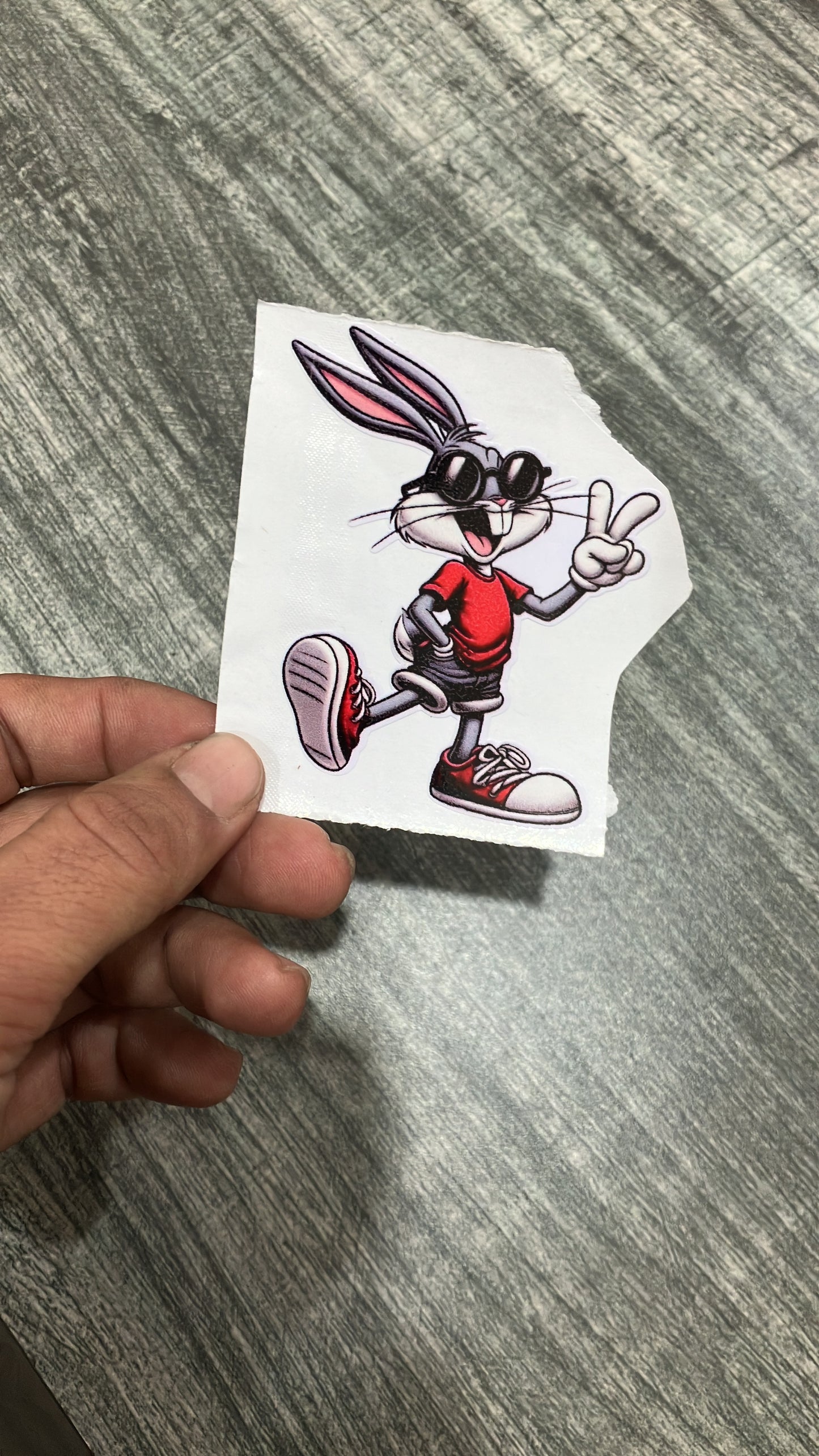 Small stiker