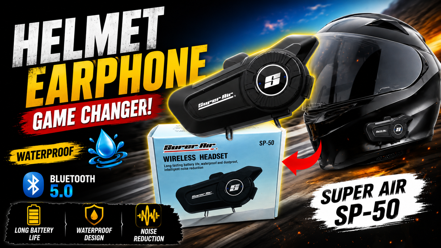 Sp 50 helmat earphone