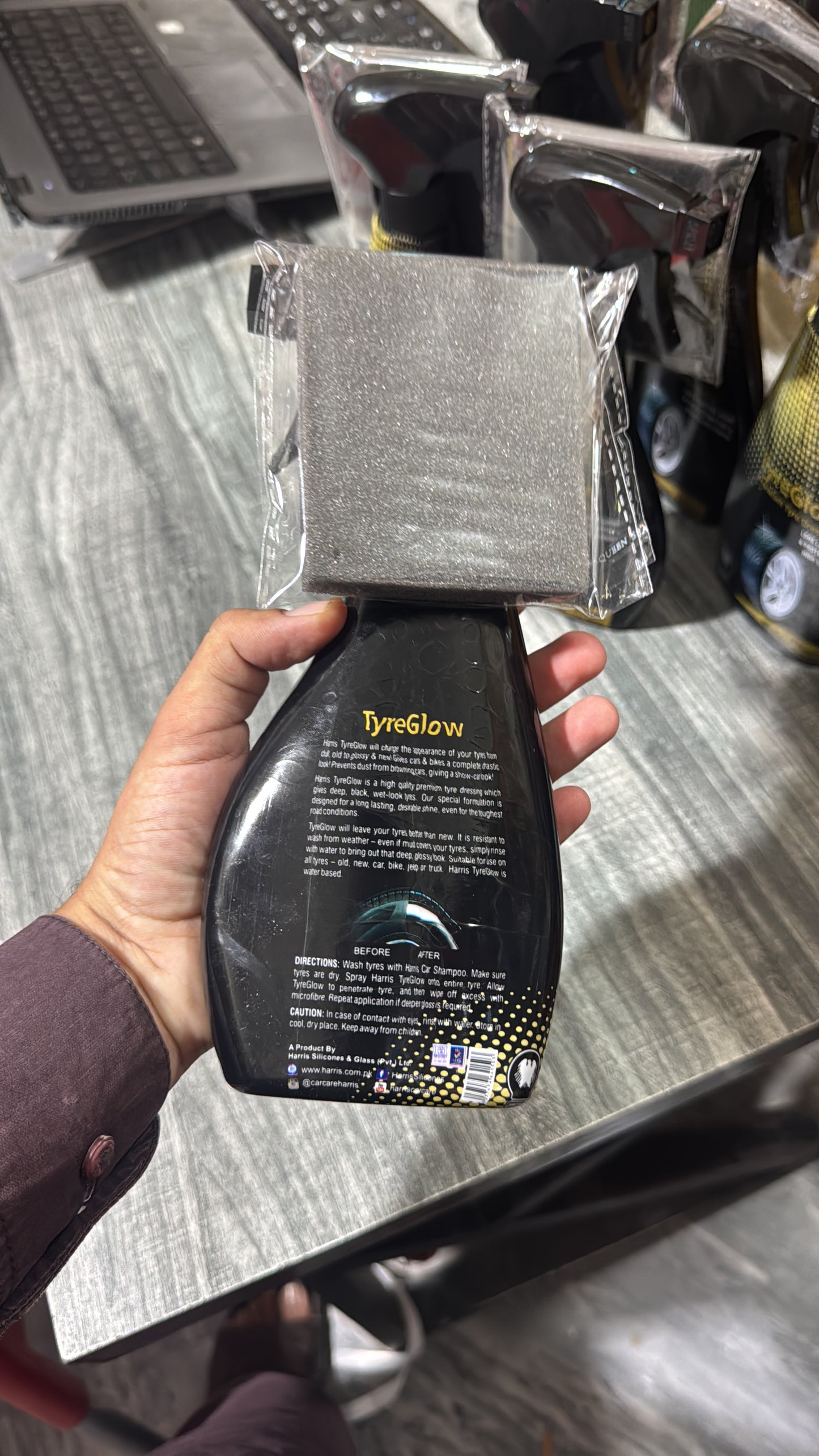 Tire glow 350 ml