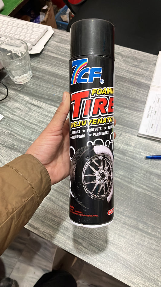 7cf tire foam cleanr