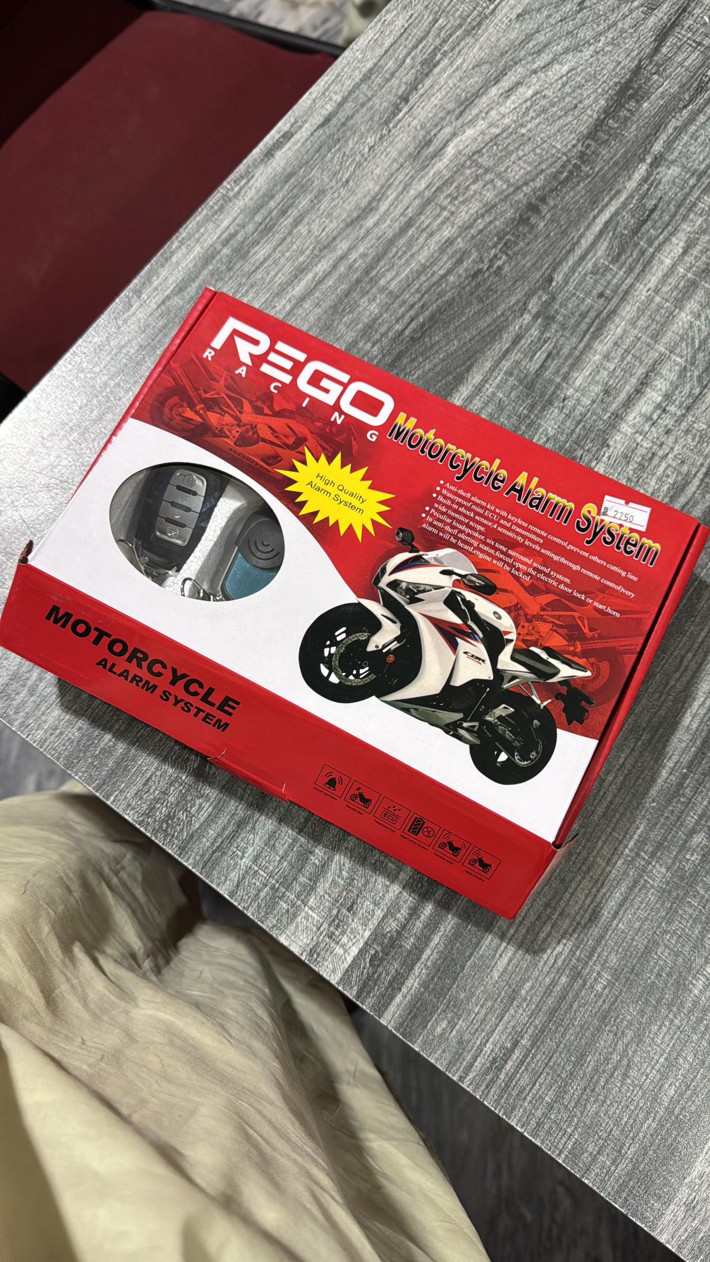 Rego alram kit 1
