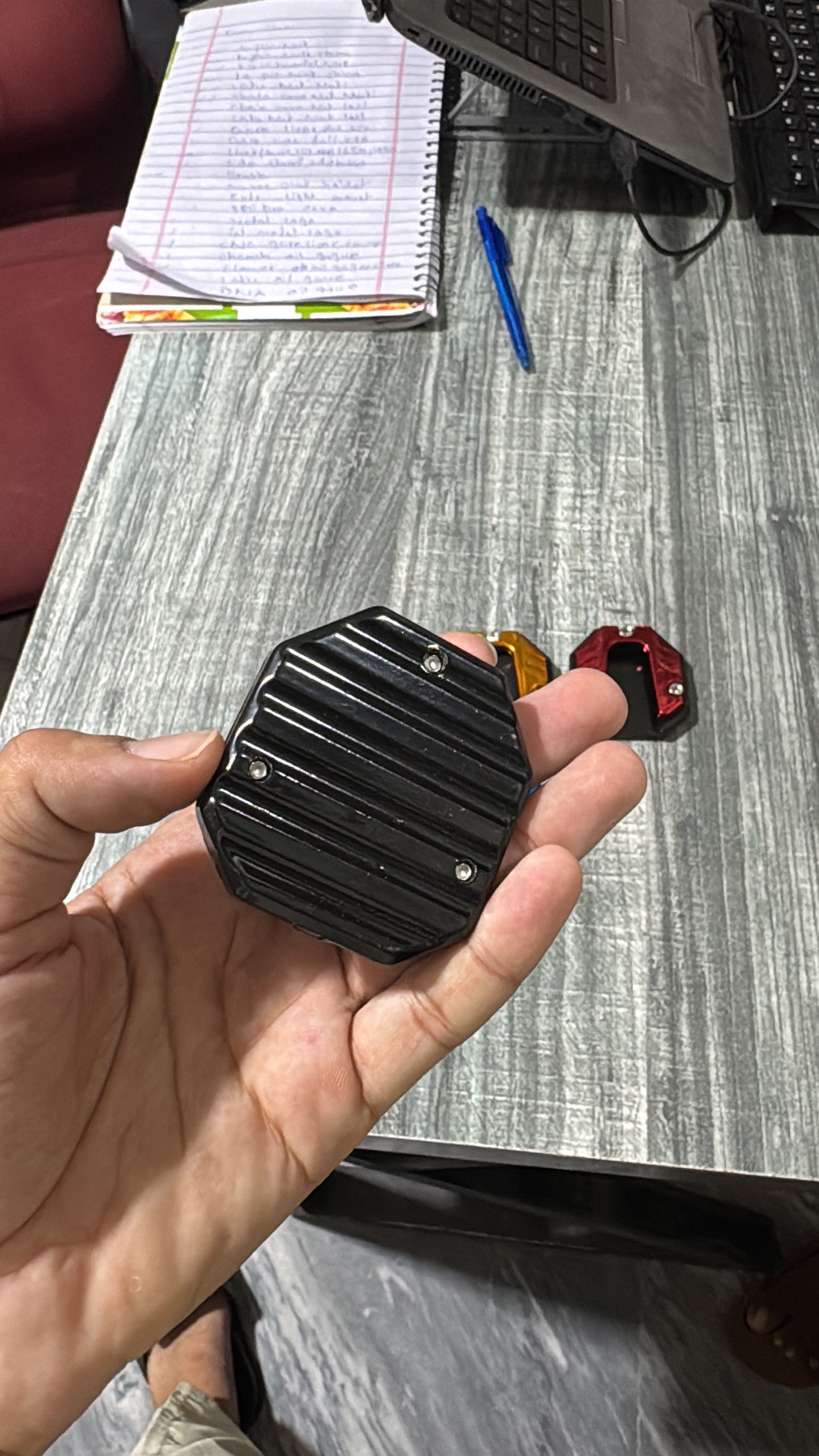 Side stand metal cover