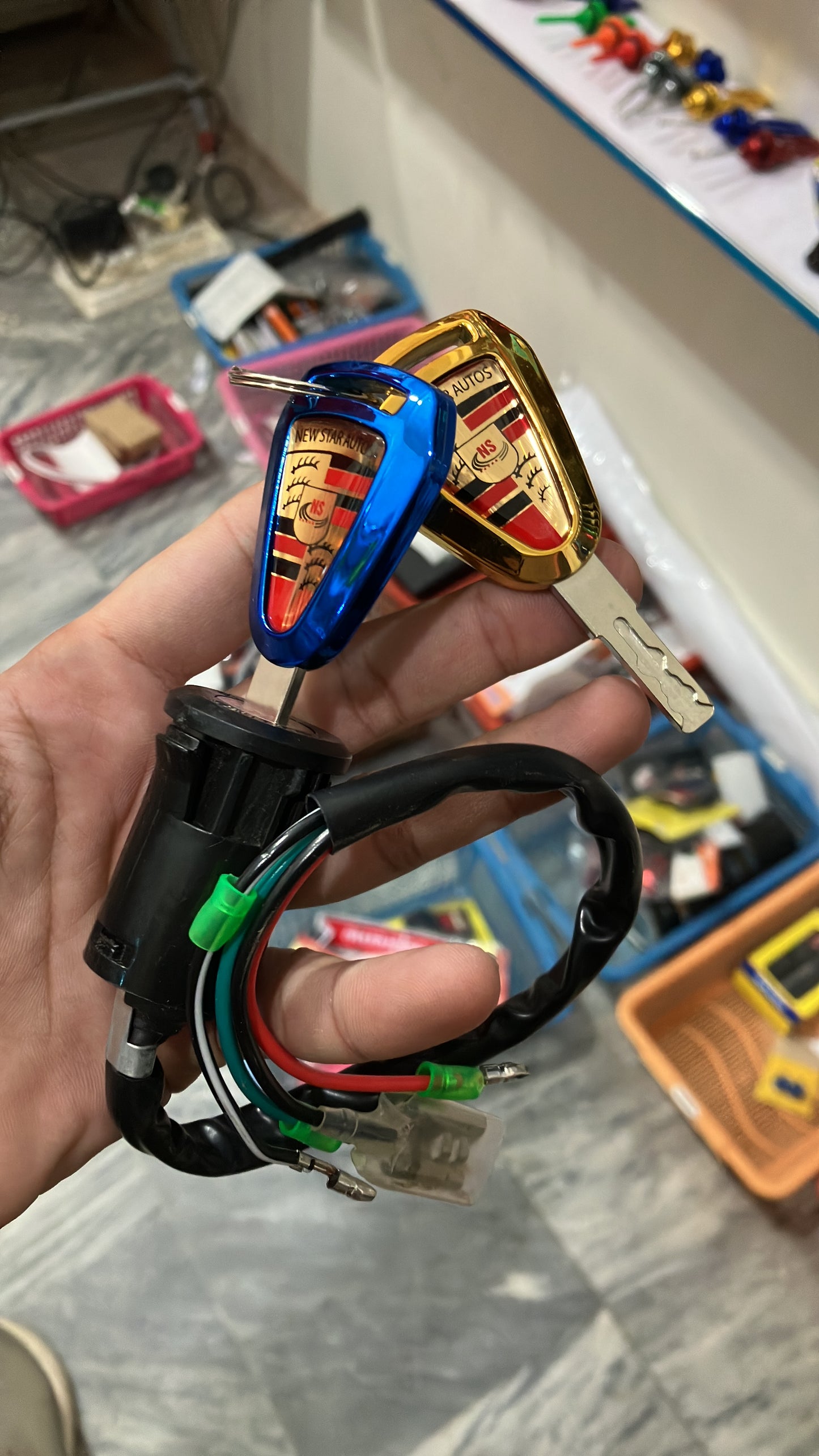 Fancy ignication switch
