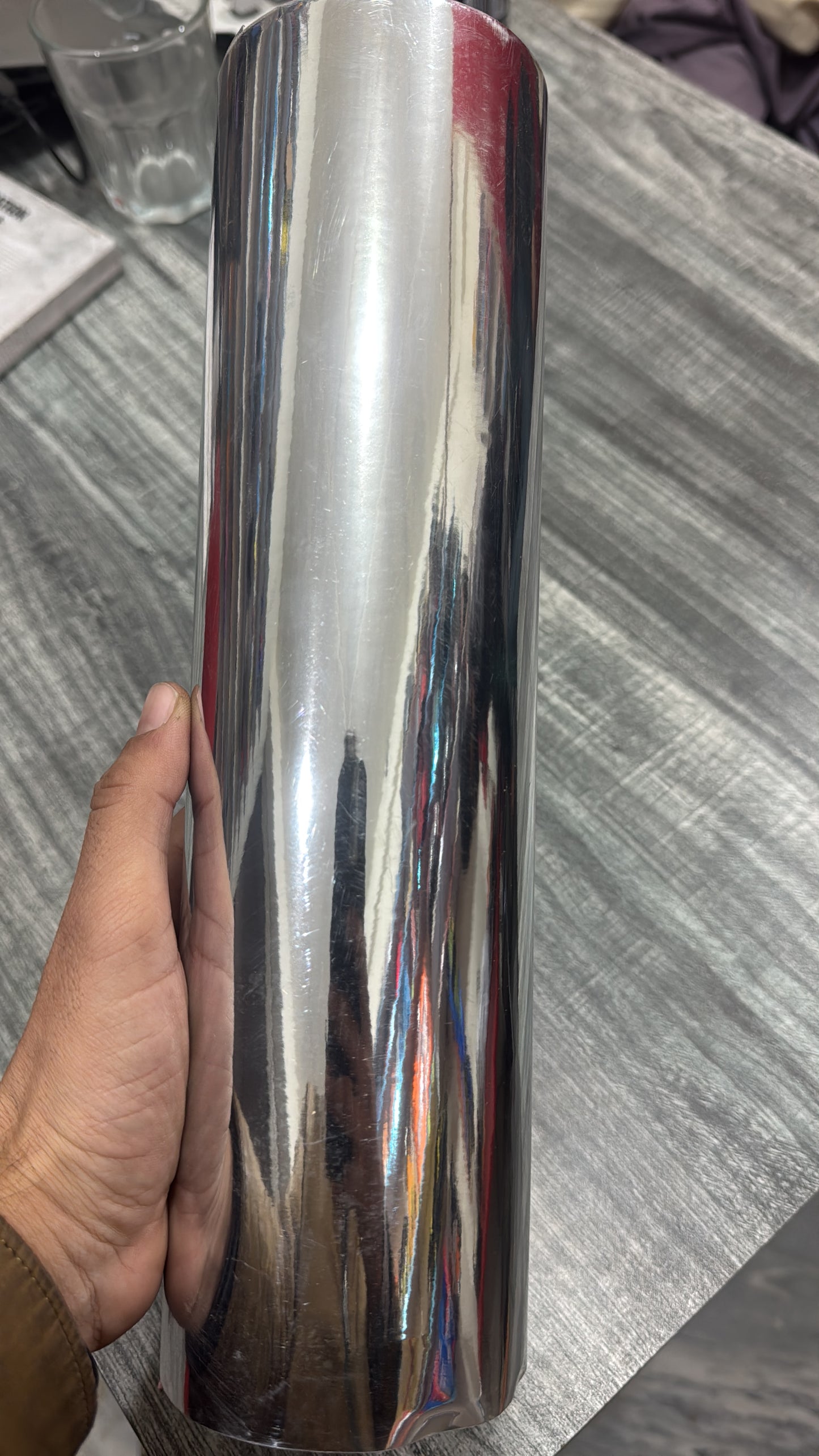 Sliver chrom paper