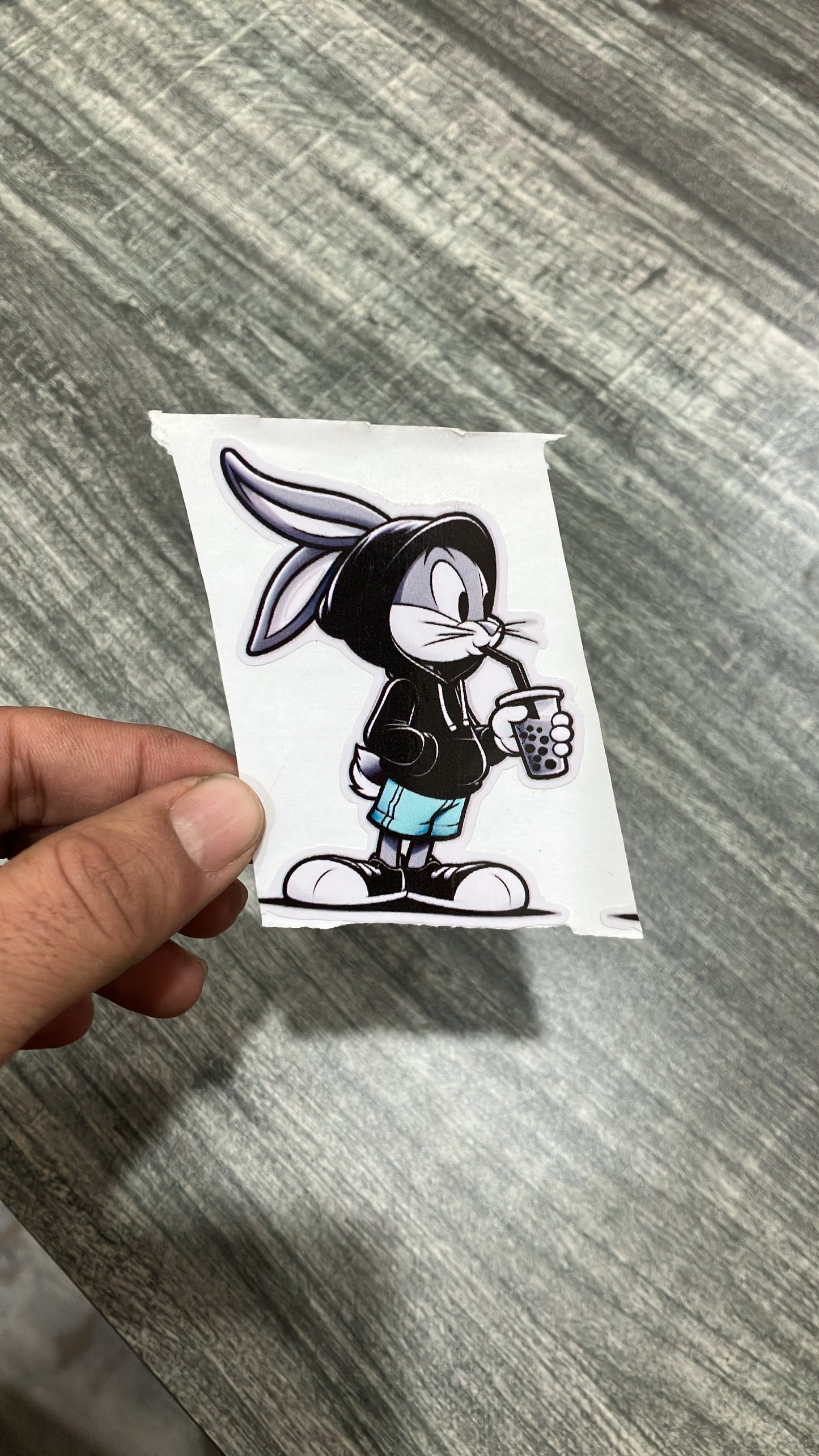 Small stiker