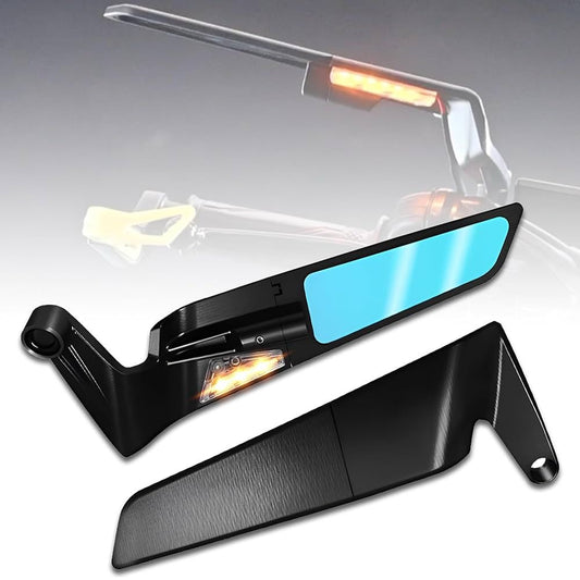 Wings mirror with indicator