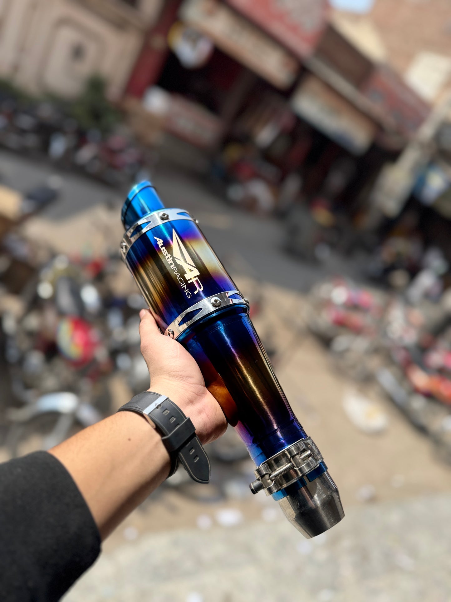 Ar racing exhaust