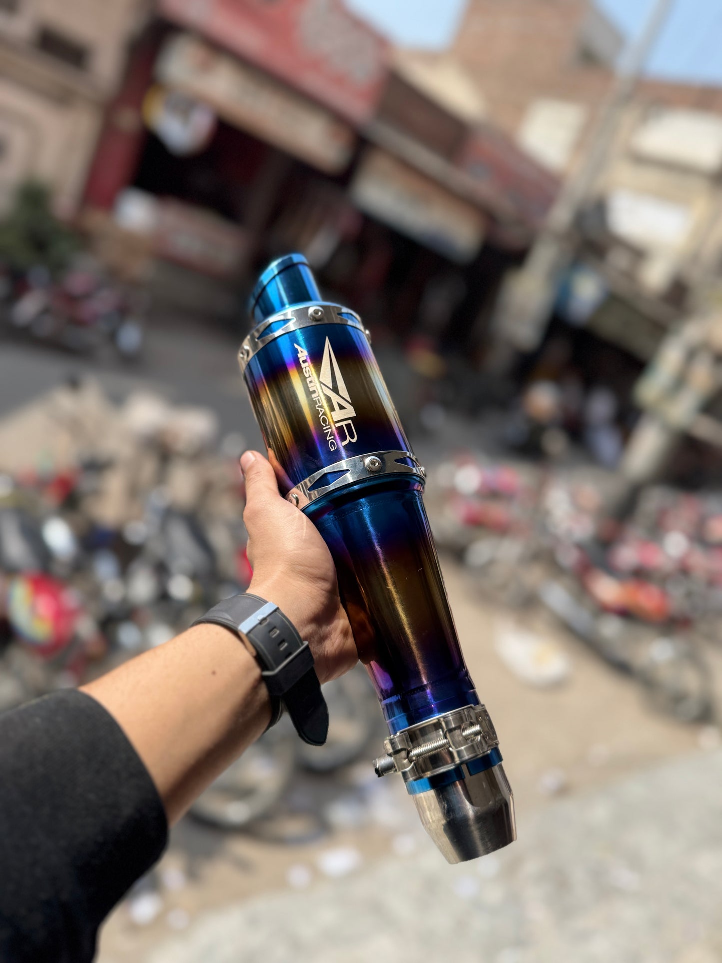 Ar racing exhaust