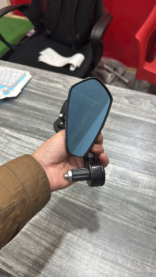 Bar end mirror