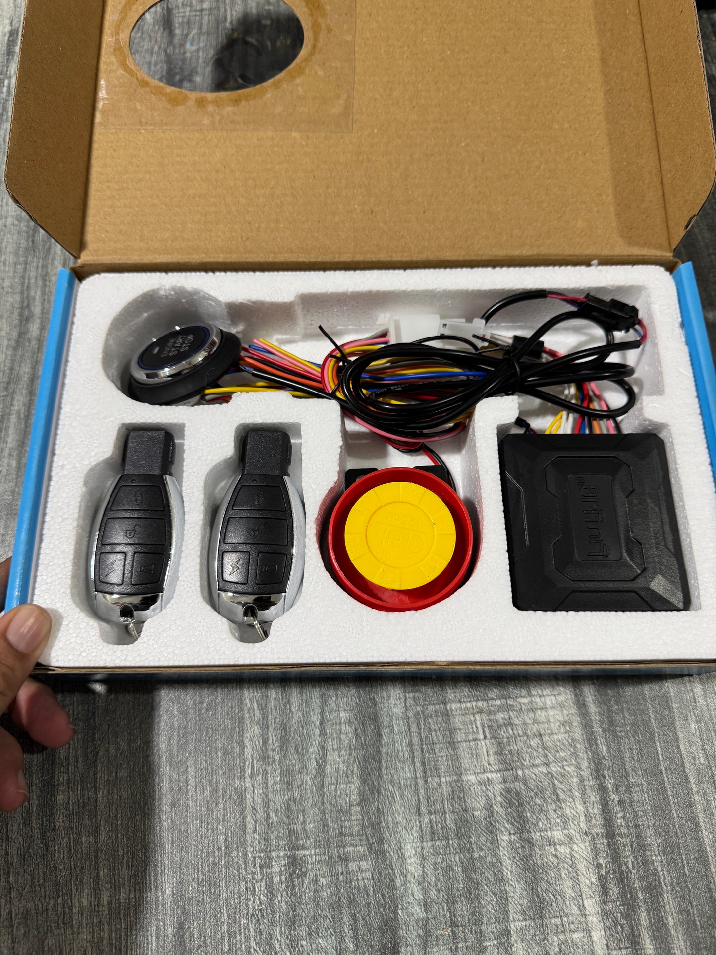 Hjg app control alram kit