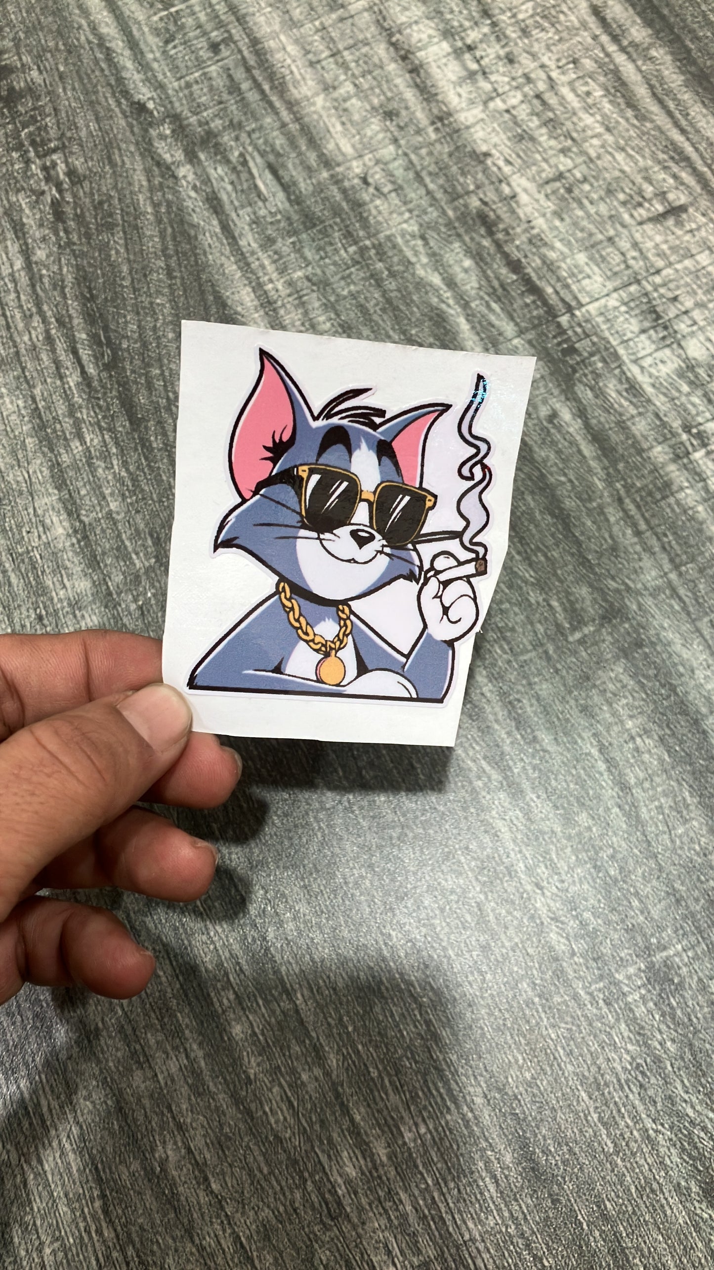 Small stiker