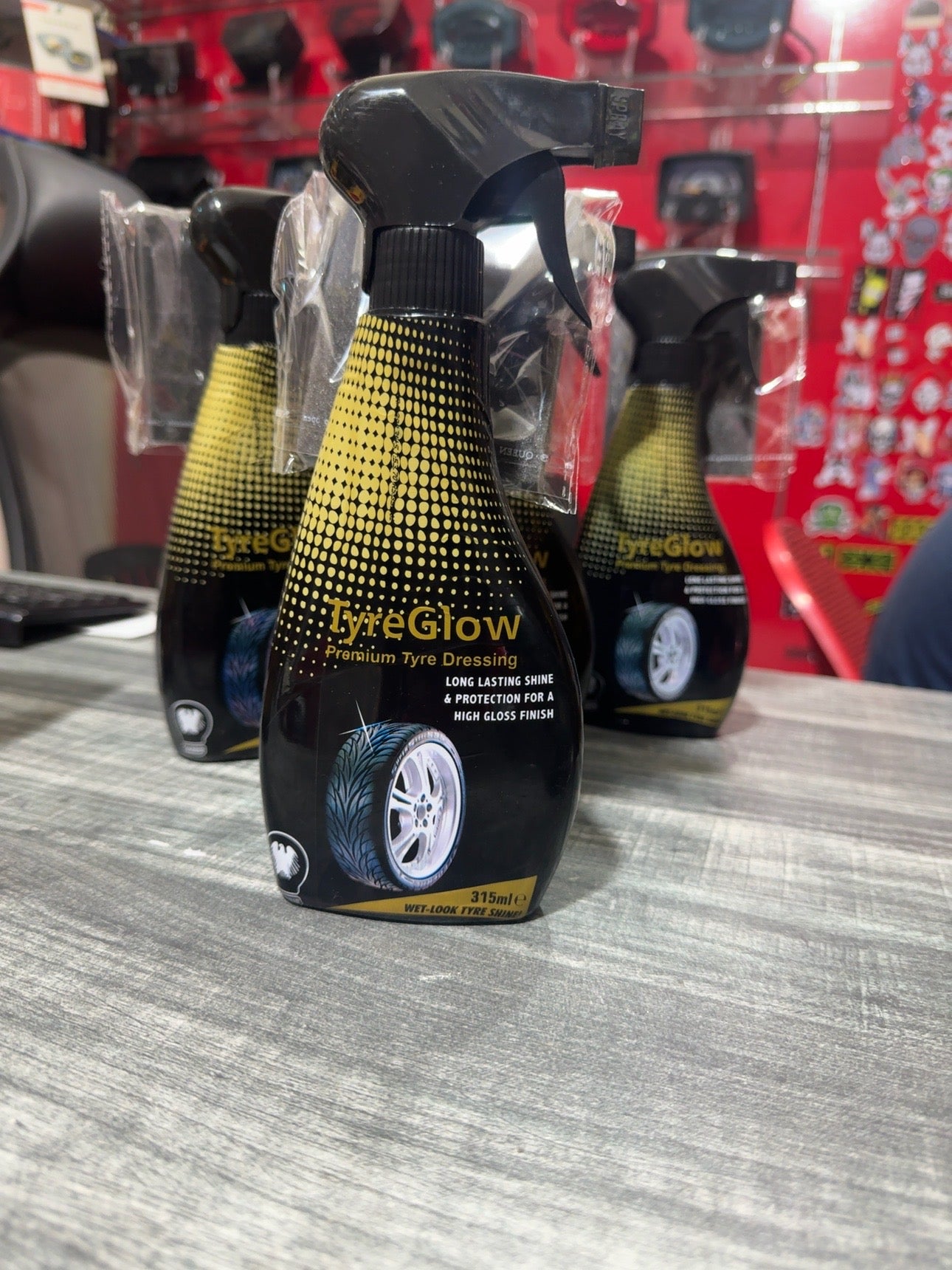 Tire glow 350 ml