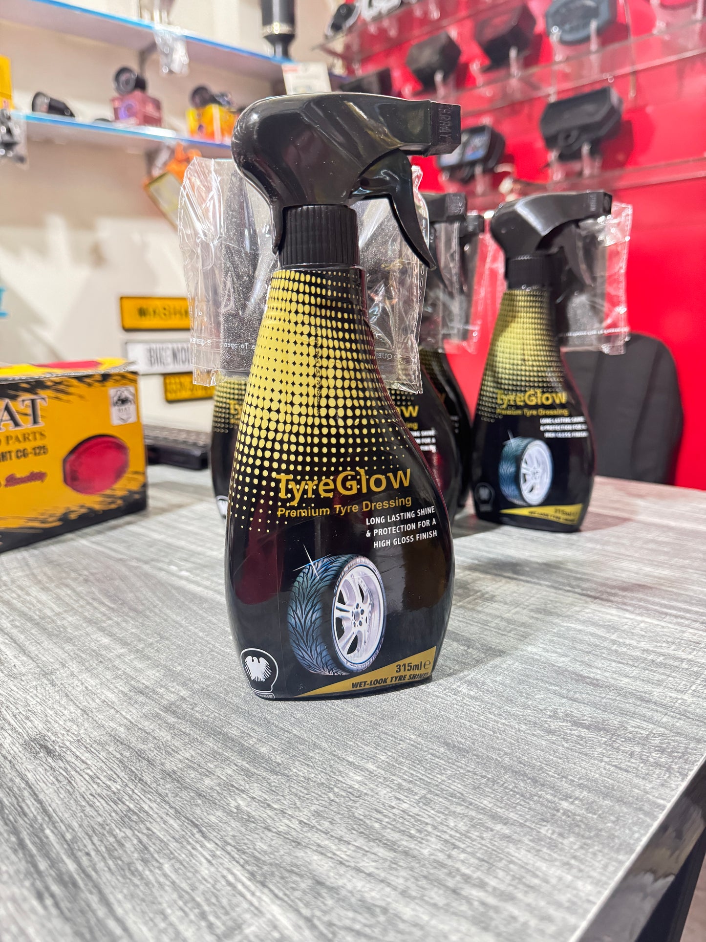 Tire glow 350 ml