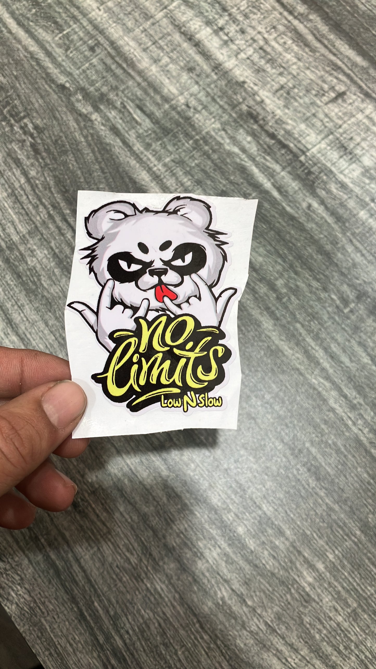 Small stiker