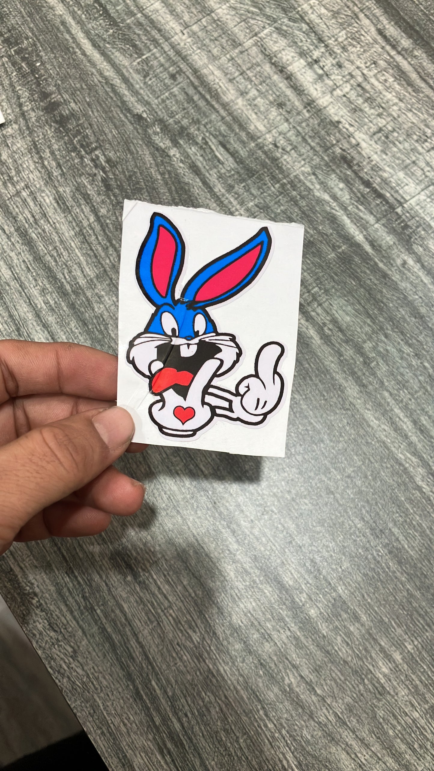 Small stiker