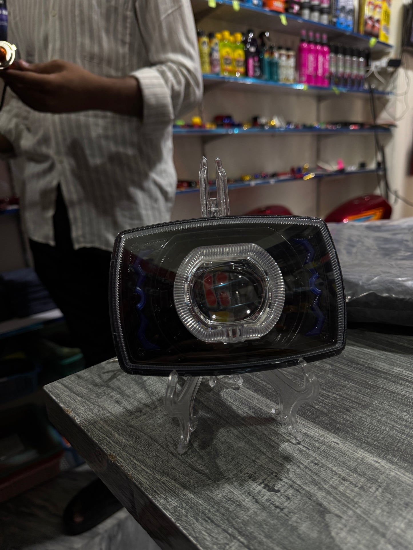 New big lens front panel