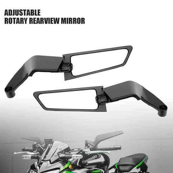 Wings mirror in metal qulti