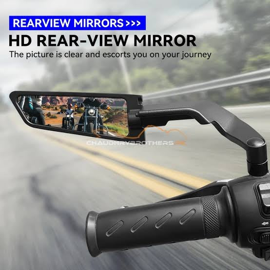 Wings mirror in metal qulti